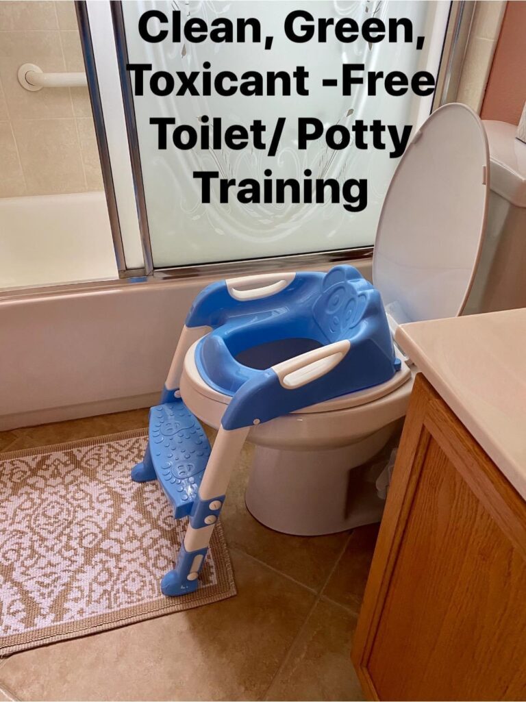 Toilet/ Potty 💩 Training Clean, Green, Toxicant Free Clean Green