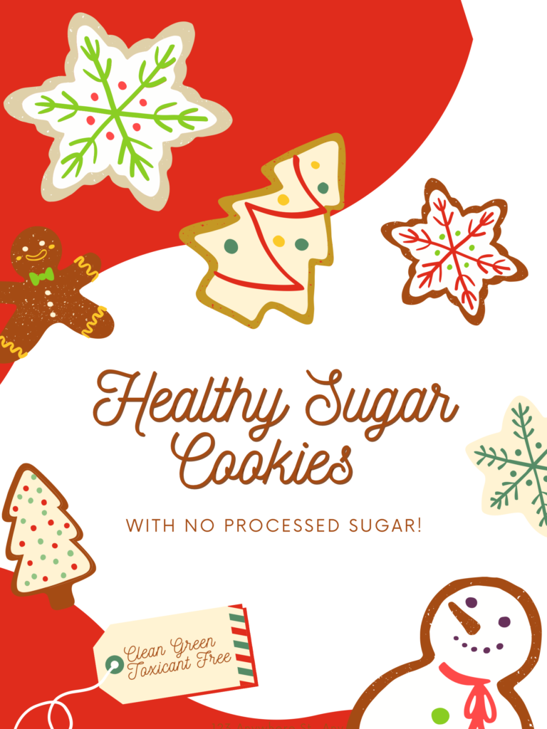 Healthy “Sugar” Cookies With No Processed Sugar