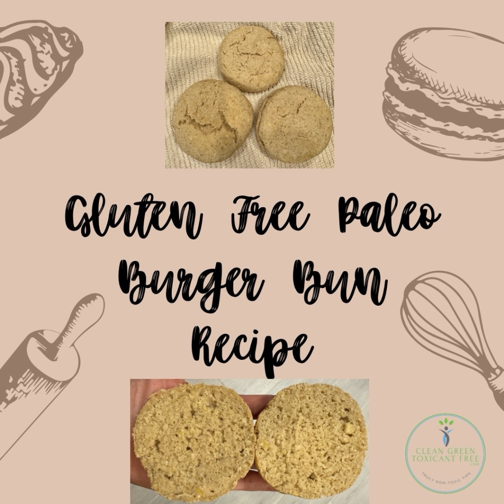 Gluten Free Paleo Rolls/ Burger Bun Recipe