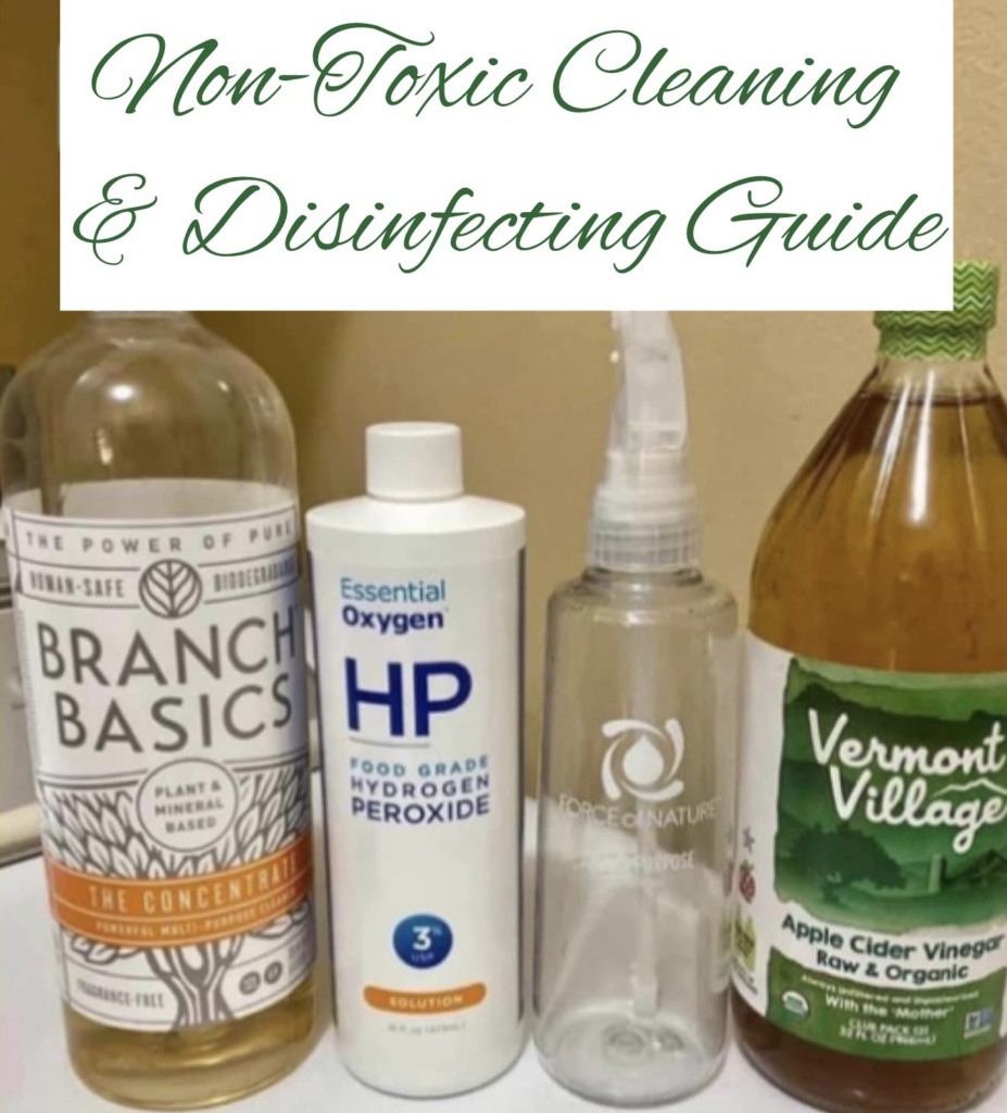 🧽 Cleaning and Disinfecting, Avoiding Germs and Toxicants!