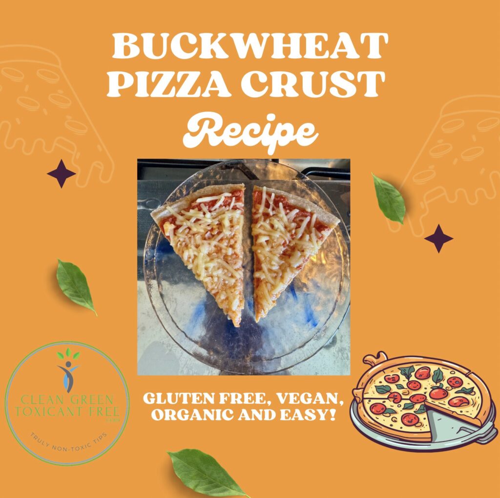 Buckwheat Pizza 🍕 Crust Recipe