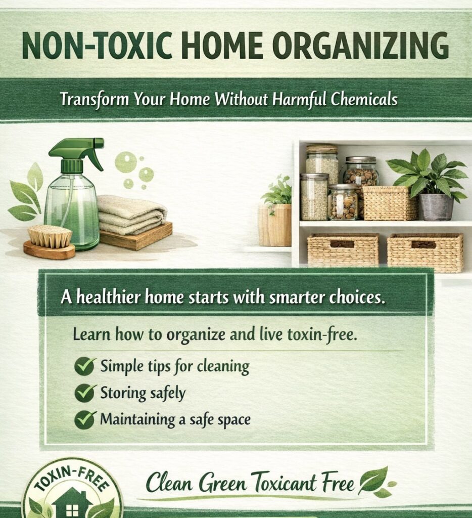 Toxicant-Free Home 🏠 Organizing